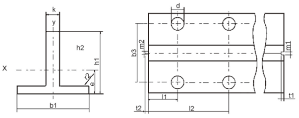 PDB01-03  COLD DRAWN GUIDE RAIL