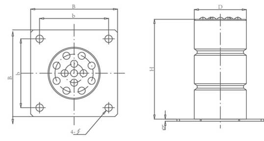 Elevator Rubber Buffer